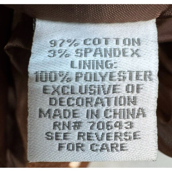 Dressbarn Polka Dot Sleeveless Dress Size 8 Brown & White - Picture 3 of 11